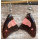 Boucles d'oreilles en ailes de papillon