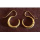 Boucles d'oreilles en laiton