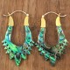 Boucles d'oreilles en nacre d'abalone