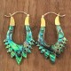 Boucles d'oreilles en nacre d'abalone